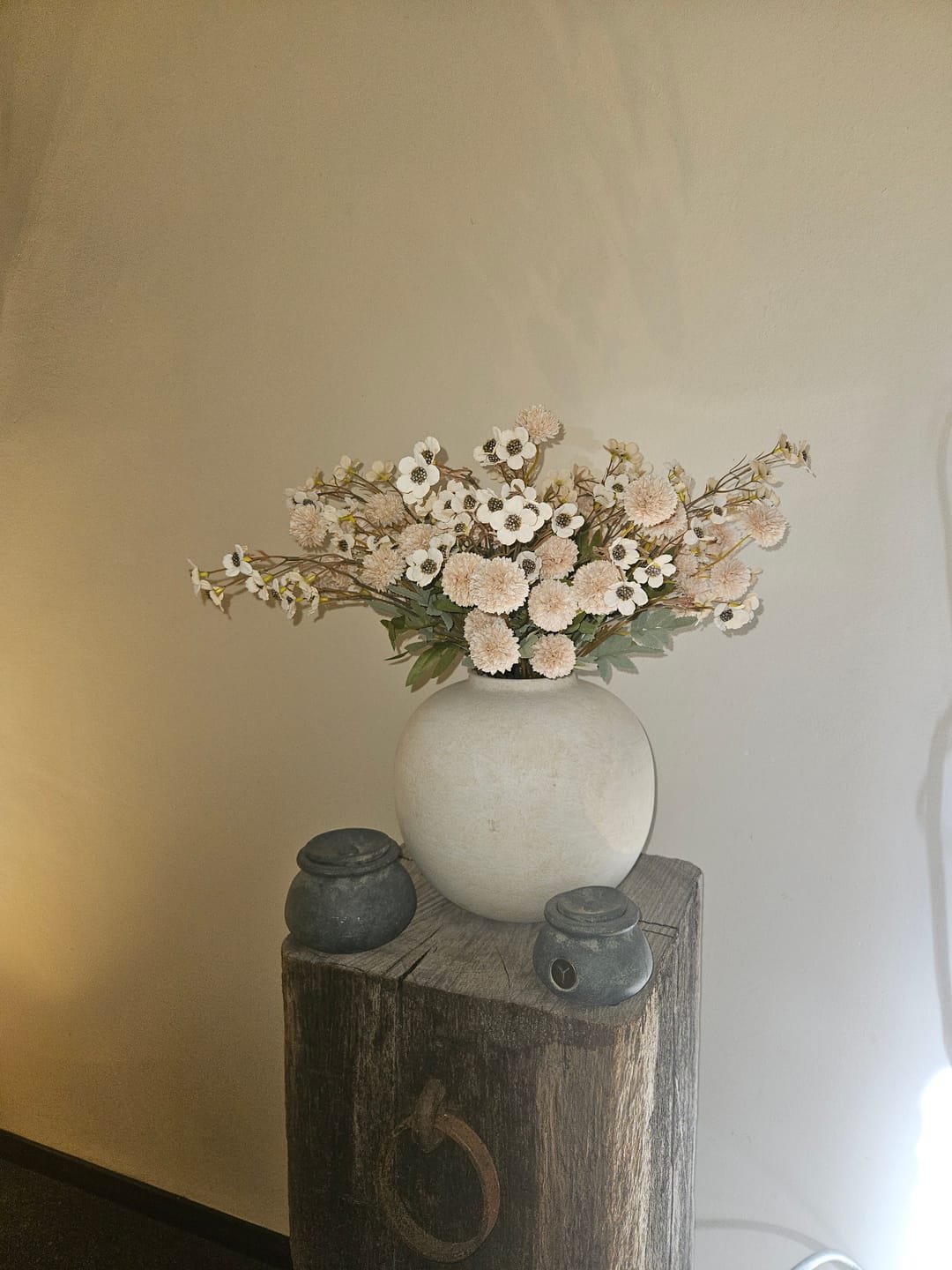 Customer photo review of Wax Arrangement - Crème