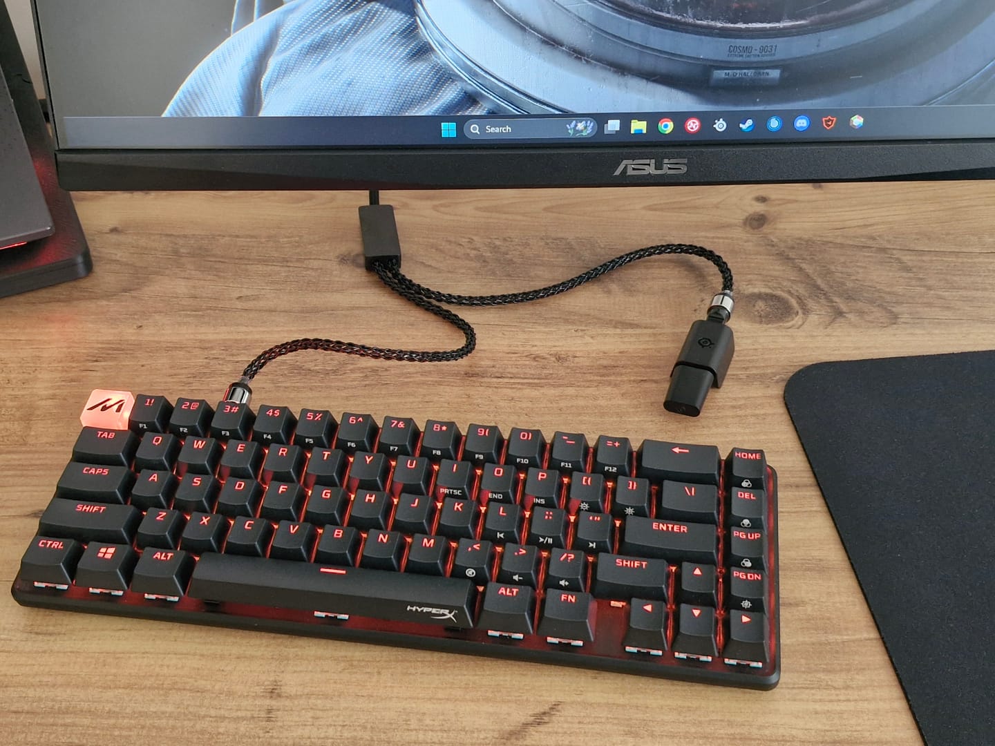 Customer photo review of Wraith Çift Başlıklı Kablo