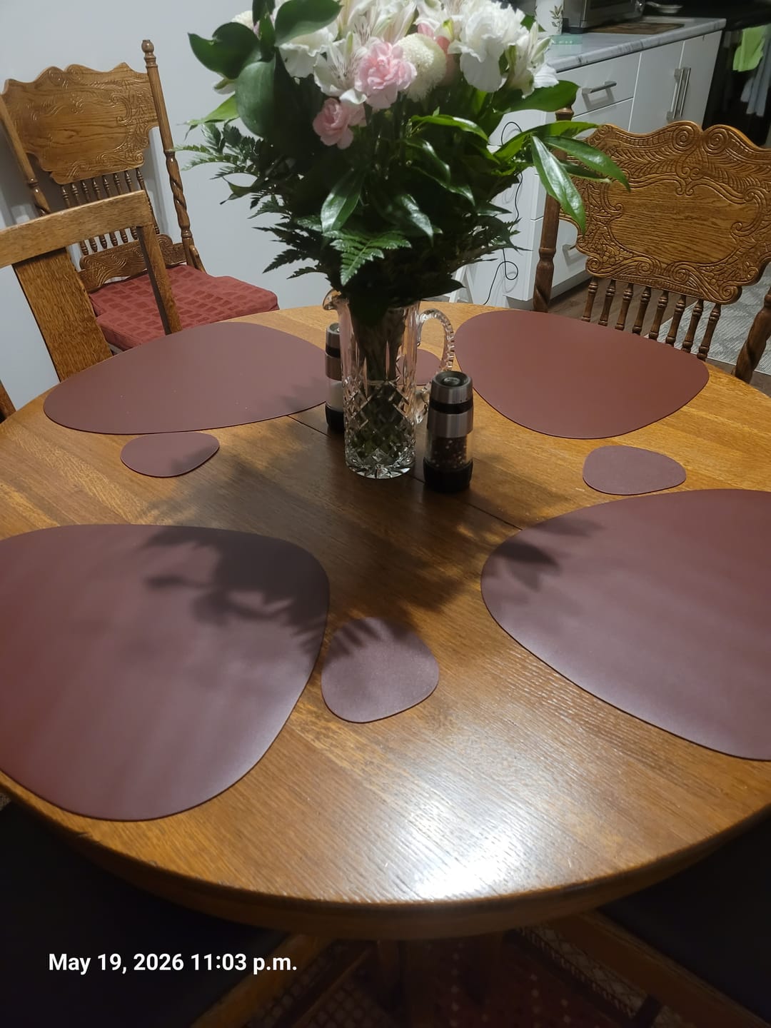 Customer photo review of Emilie Placemat + Coaster Bundles - Set of 4