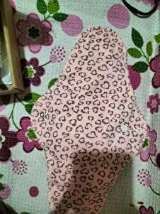 Customer photo review of Yıkanabilir Antibakteriyel Bambu Ped