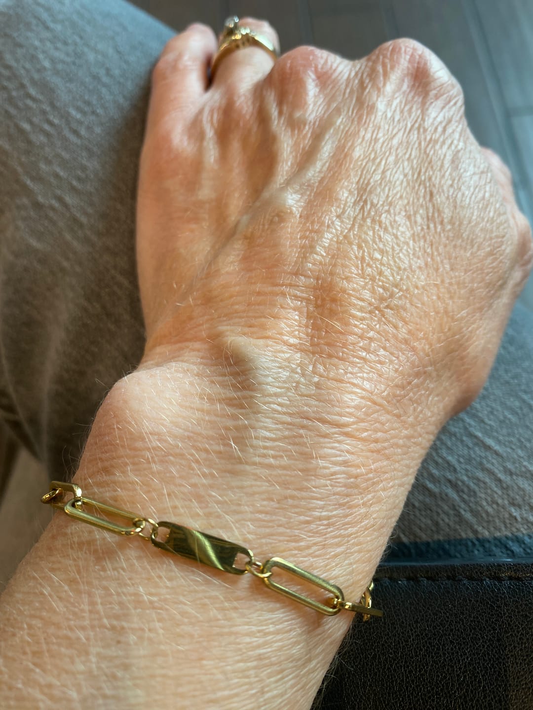 Customer photo review of Disciple Chain Bracelet
