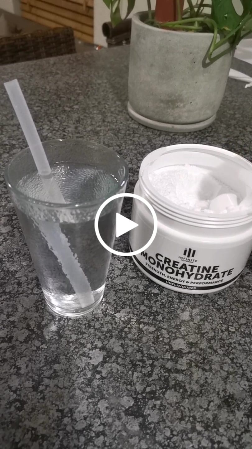 Customer video review of Creatine Monohydrate (100 Servings)