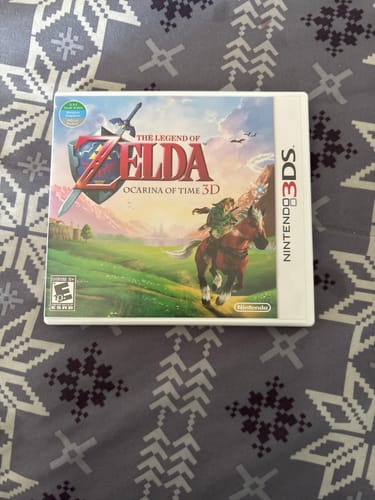 Customer photo review of The Legend of Zelda: Ocarina of Time 3D | Nintendo 3DS