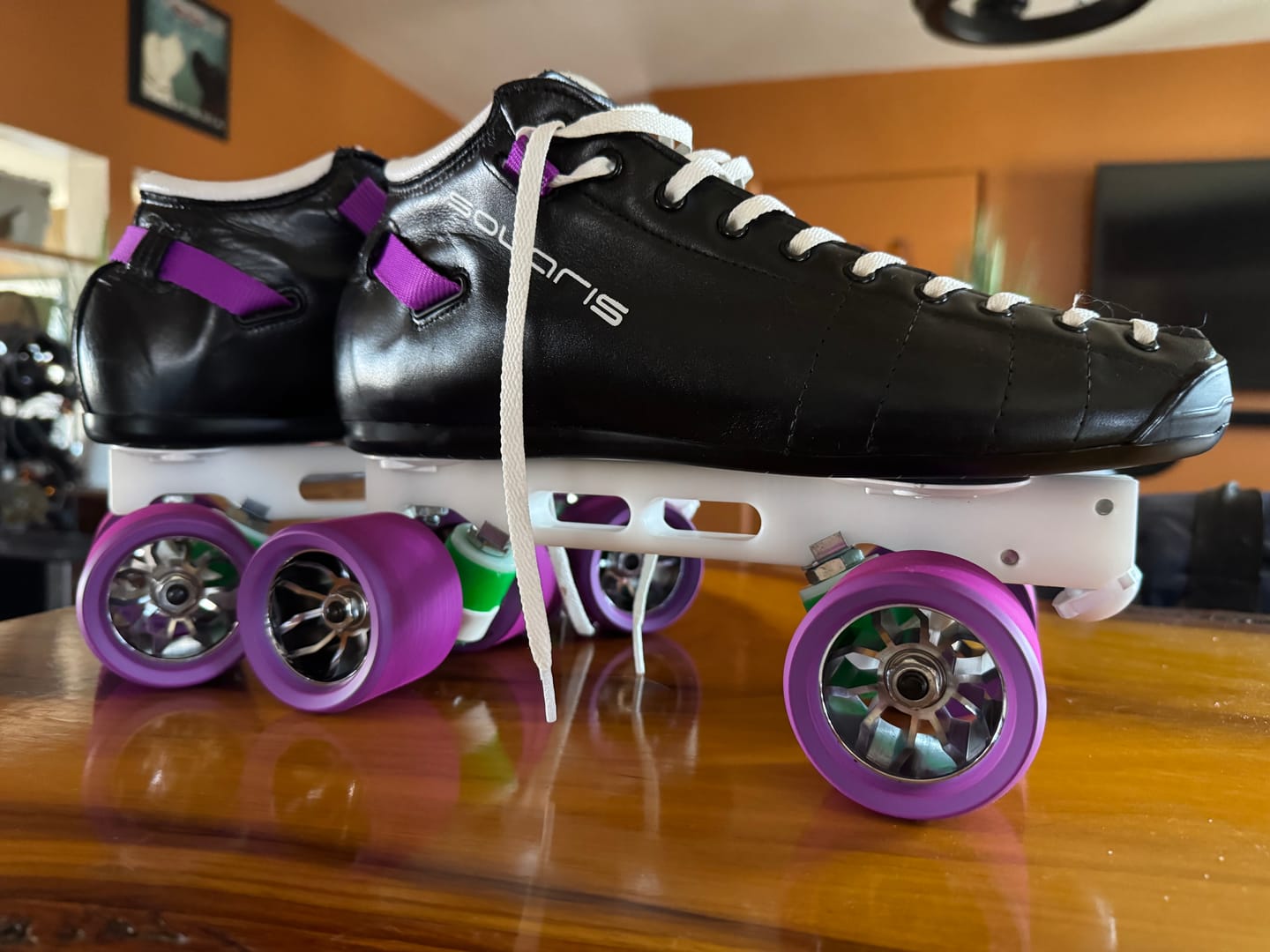 Customer photo review of Nio 3 Roller Skate Wheels