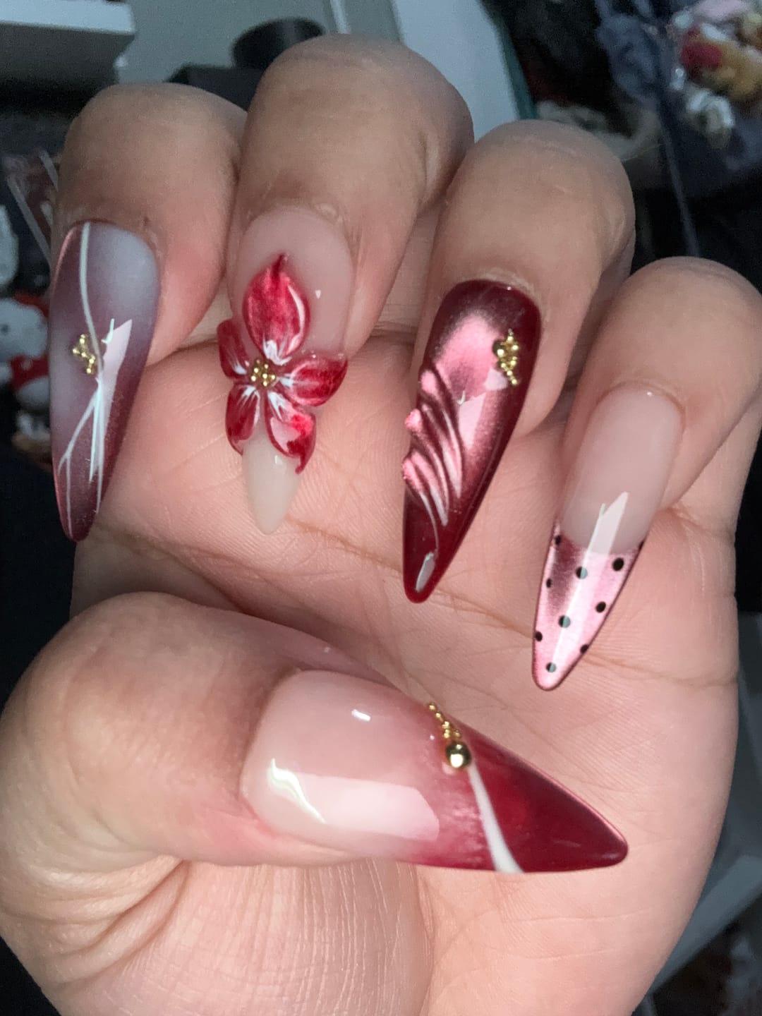 Customer photo review of Custom Nails