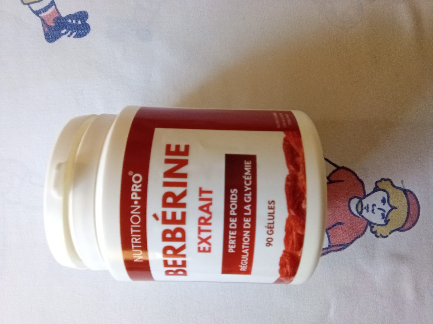 Customer photo review of BERBÉRINE (EXTRAIT 97%) - 90 GÉLULES