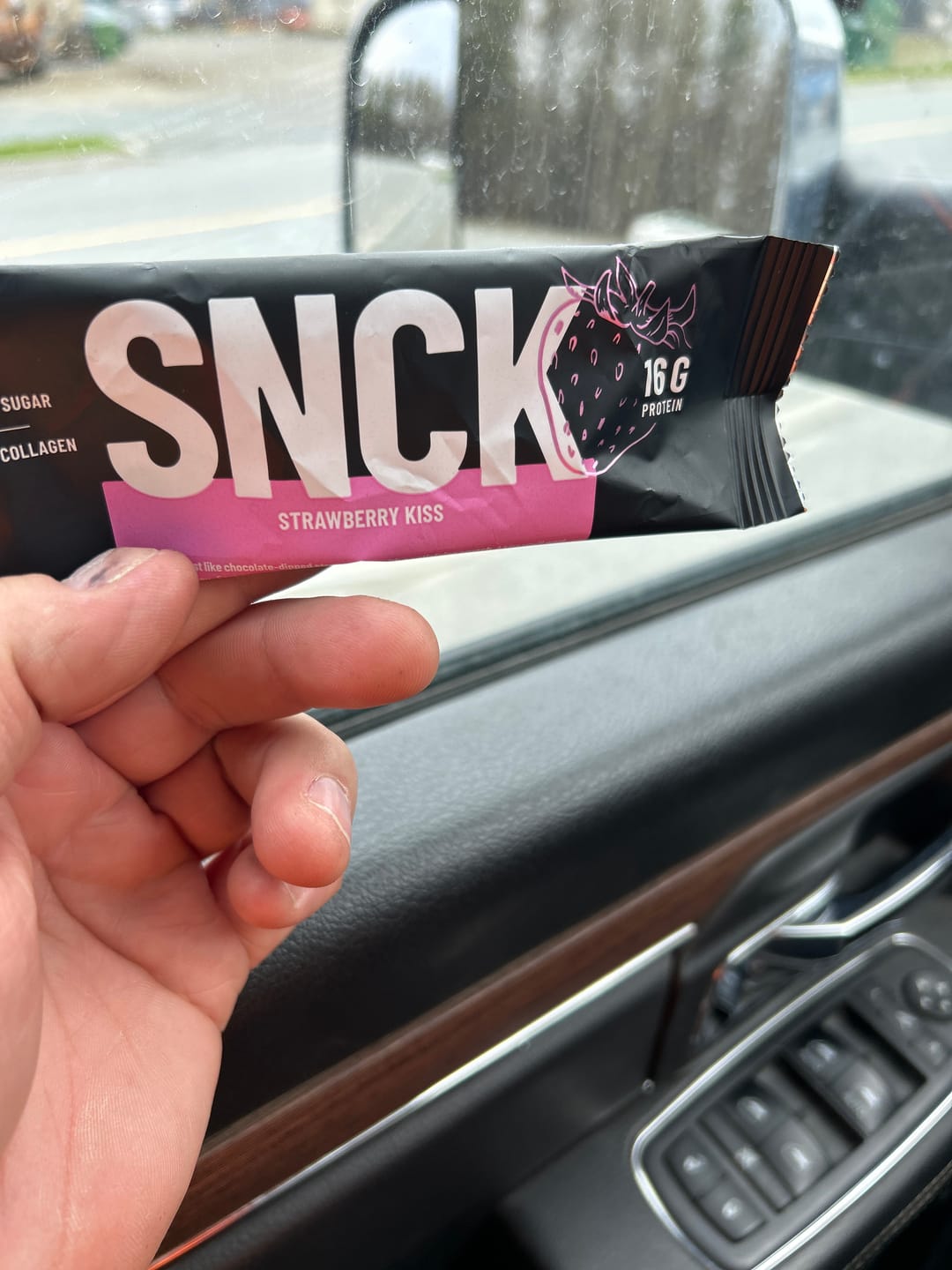 Customer photo review of Snck - Barre protéinée - 55g