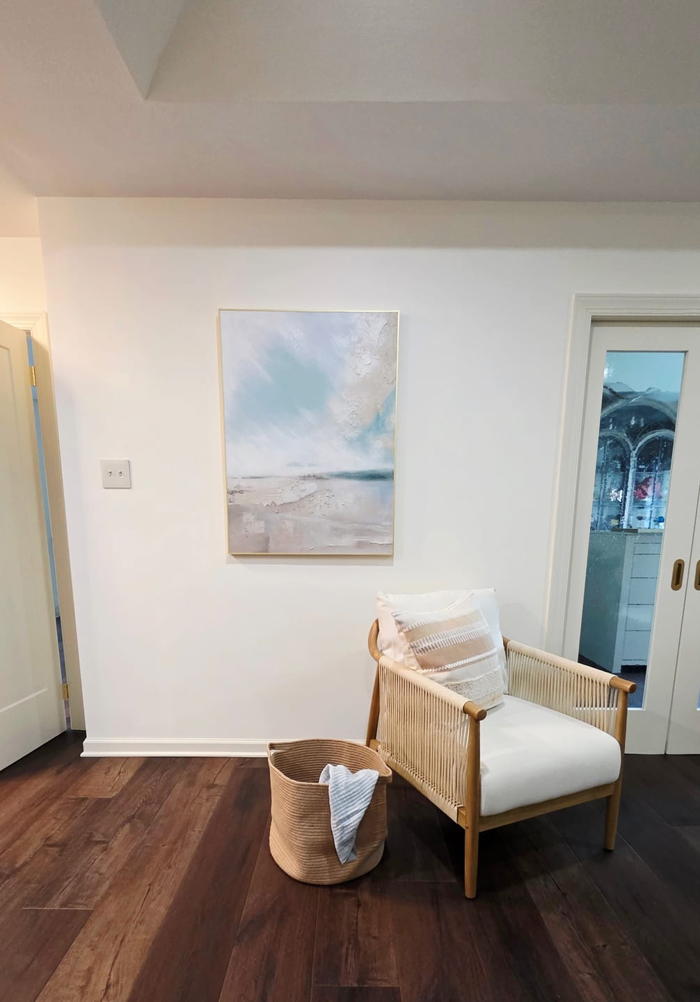 Customer photo review of Sea & Sky Abstract Wall Art #MS166