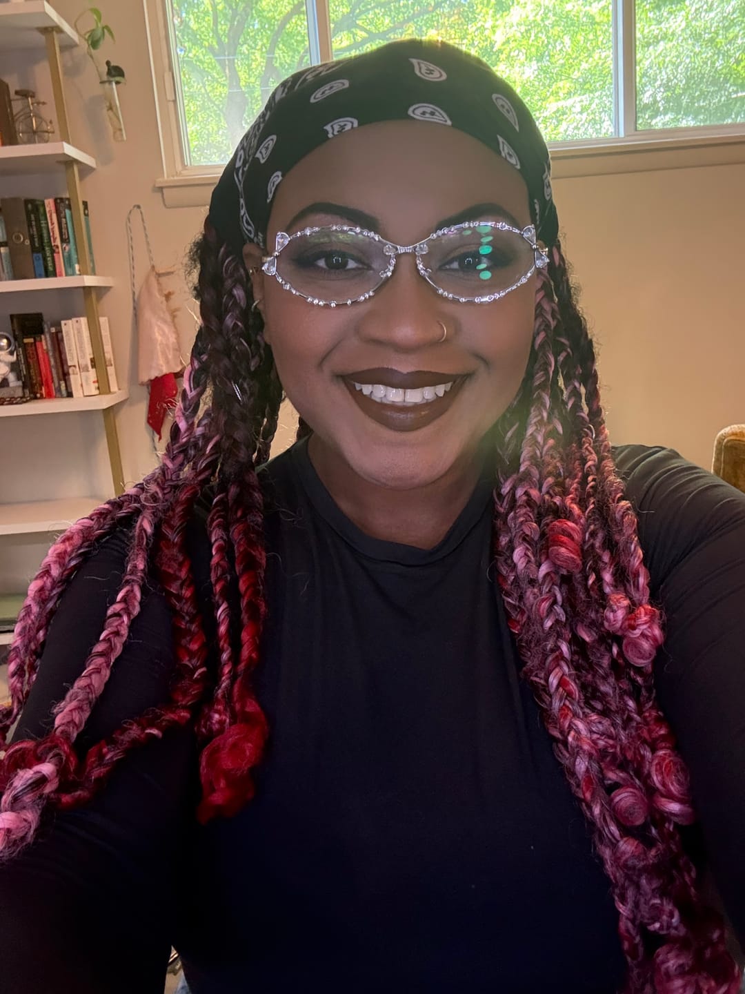 Customer photo review of Adela Eyeglasses