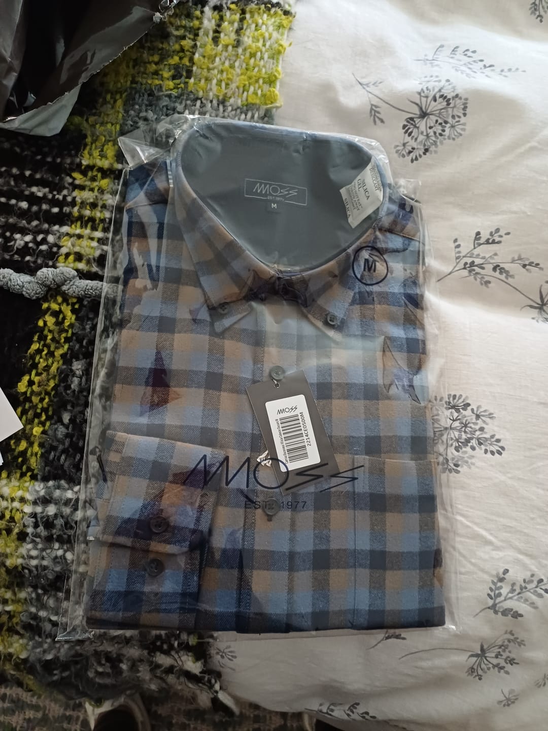 Customer photo review of Camisa Escocesa Villela