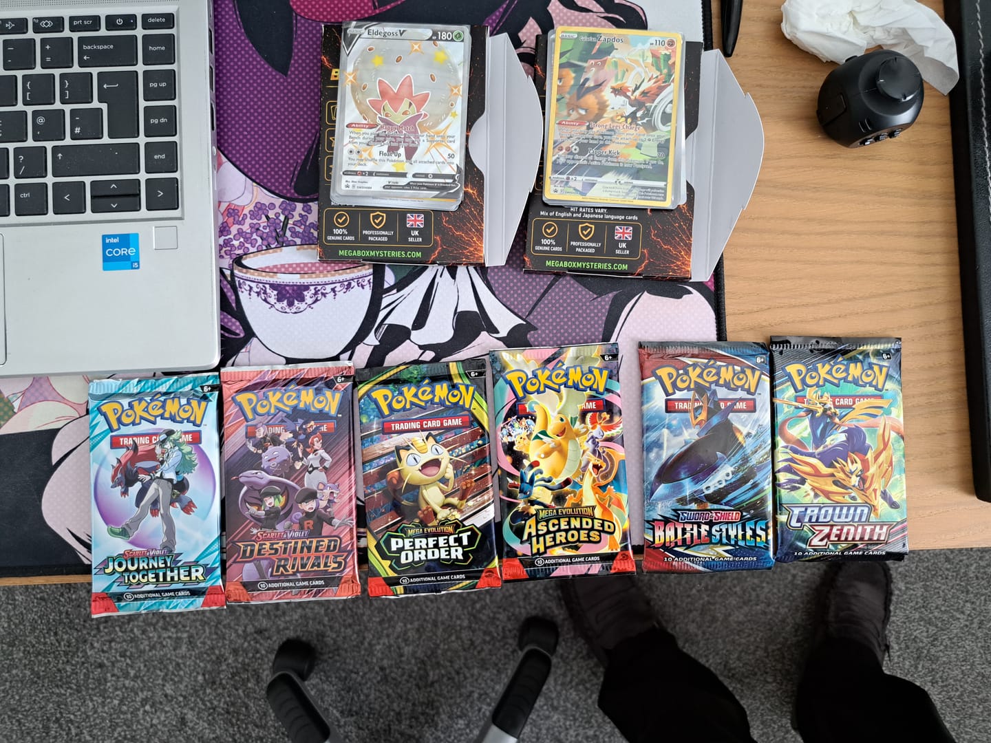 Customer photo review of The Mega Box Pokemon Mystery Box