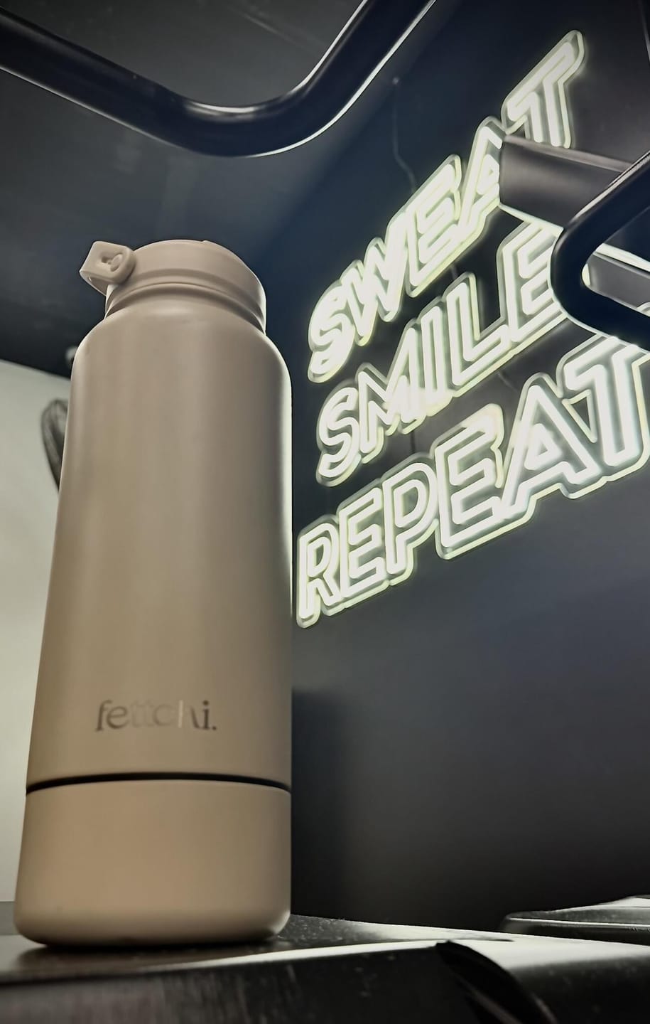 Customer photo review of The Fettchi Bottle - Beige