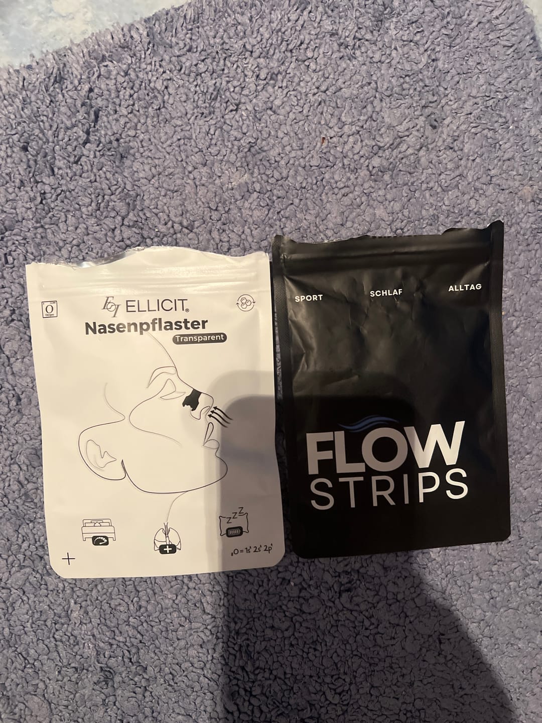 Customer photo review of Nasenpflaster Transparent