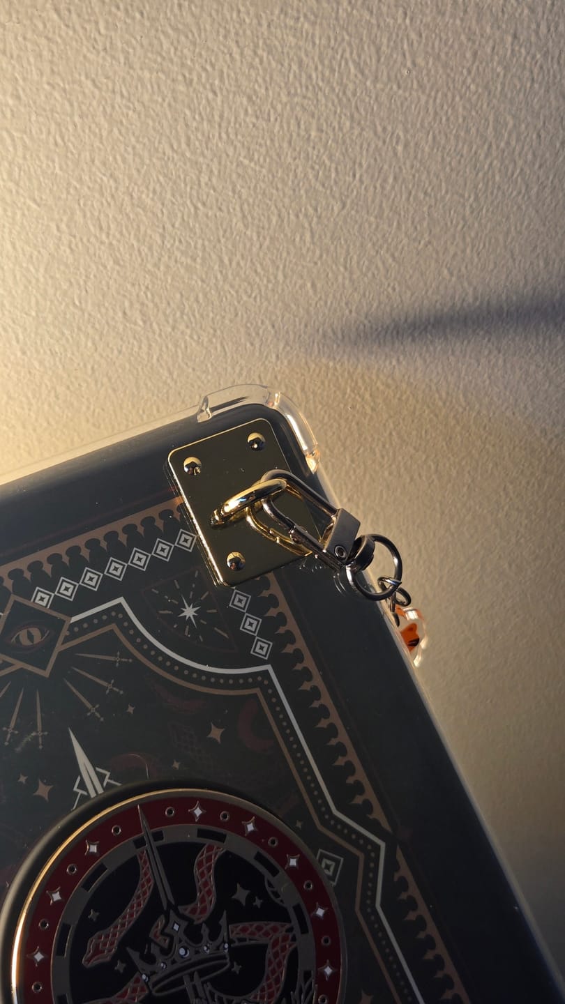 Customer photo review of Rectangle Charm Anchor - Gold