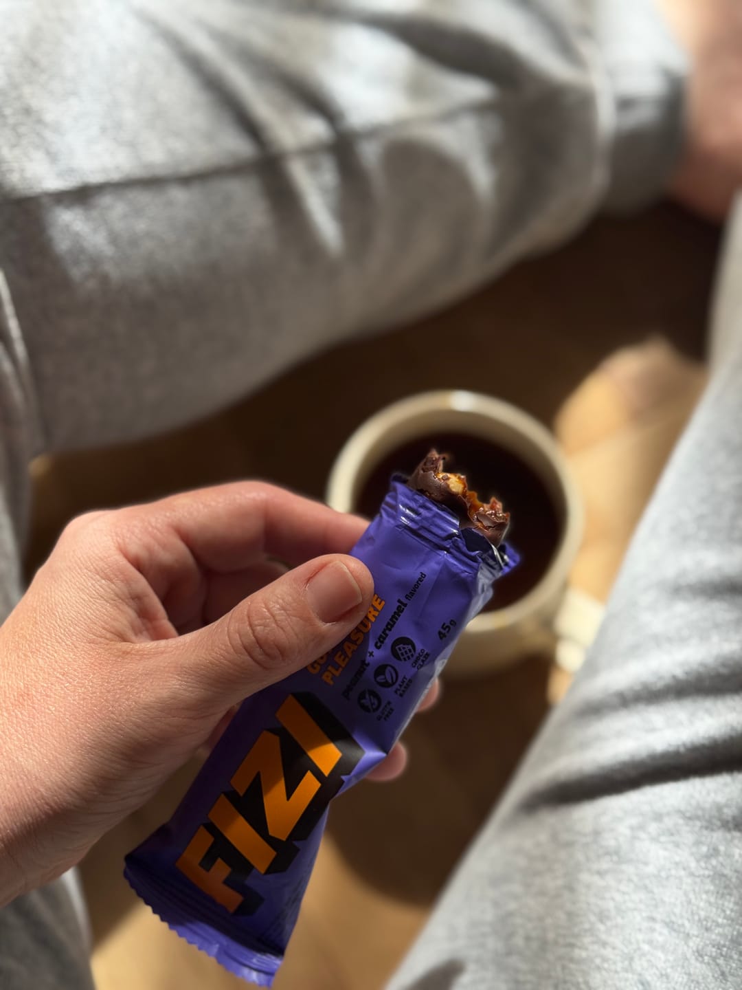 Customer photo review of Peanut + Caramel x10 шт.