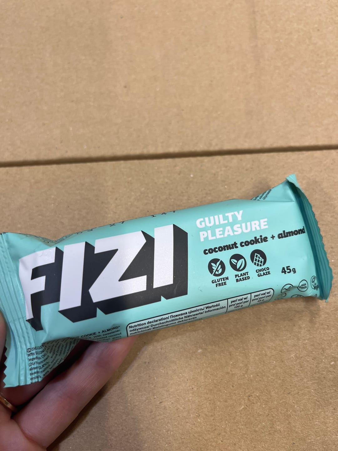Customer photo review of СOCONUT COOKIE + ALMOND 10 szt