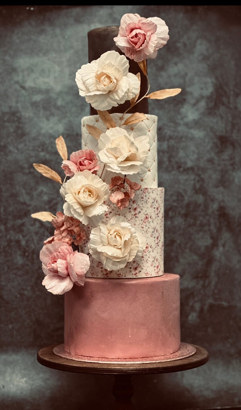 Customer photo review of The Quilted Rolling Pin - ML Bespoke Cakes