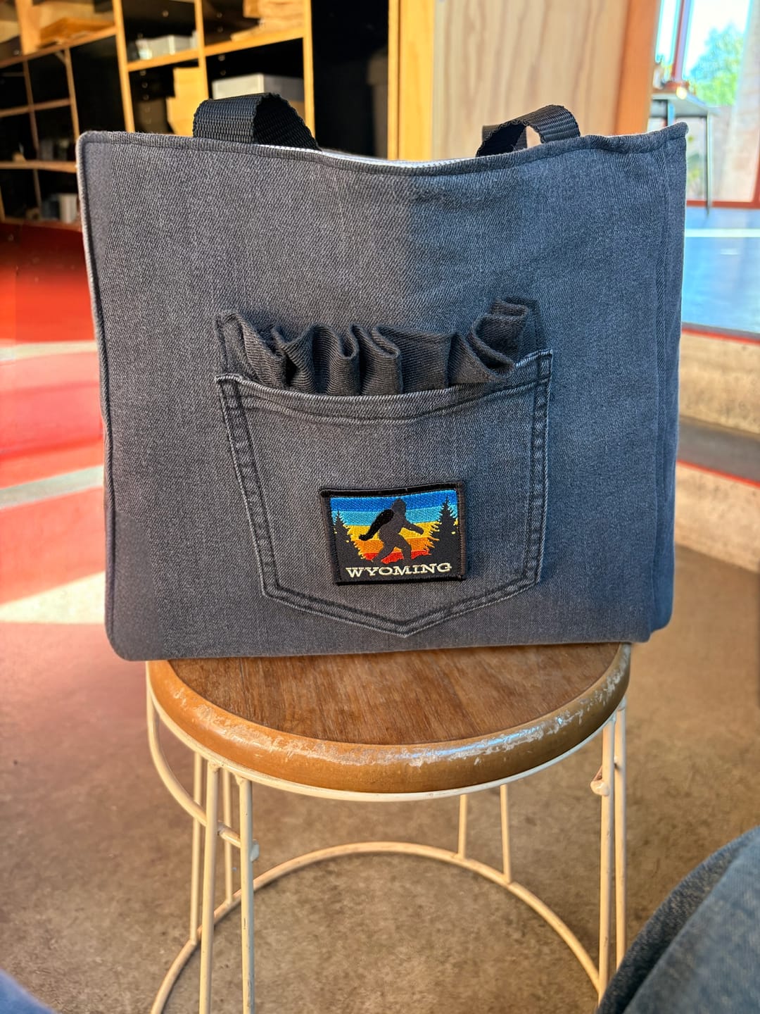 Customer photo review of Intro to Upcycling // Half Day Bag Making