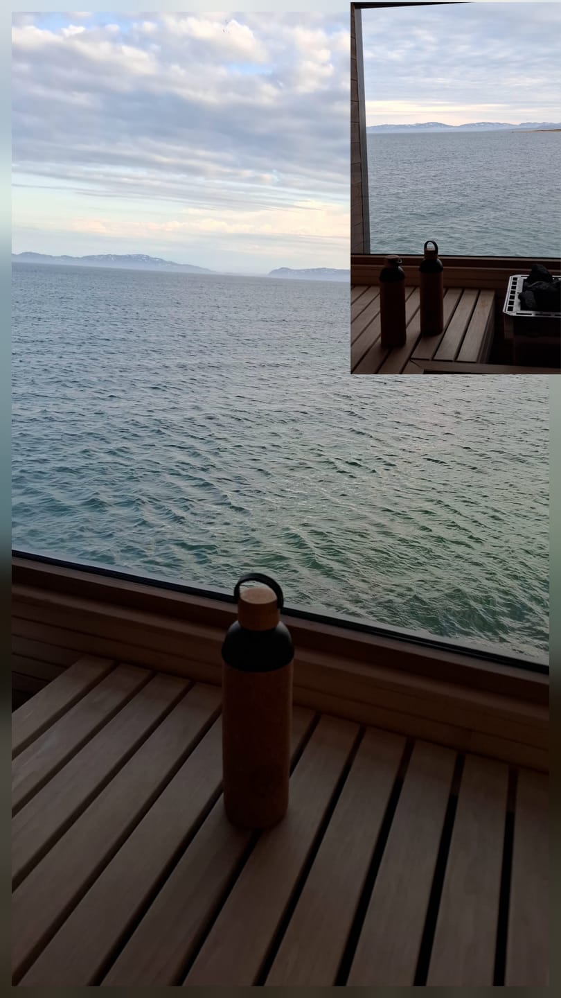 Customer photo review of Vestfjord Saunaflaske