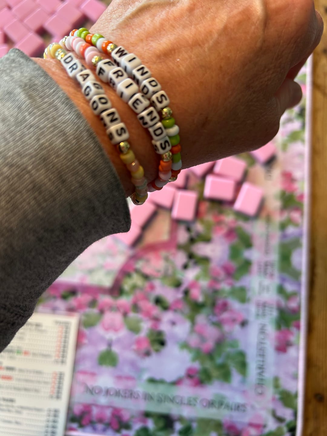 Customer photo review of Sierra Mahj Bracelet