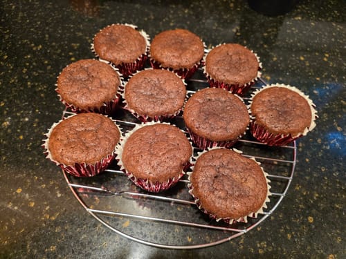 Customer photo review of Chocolate Cupcake Mix