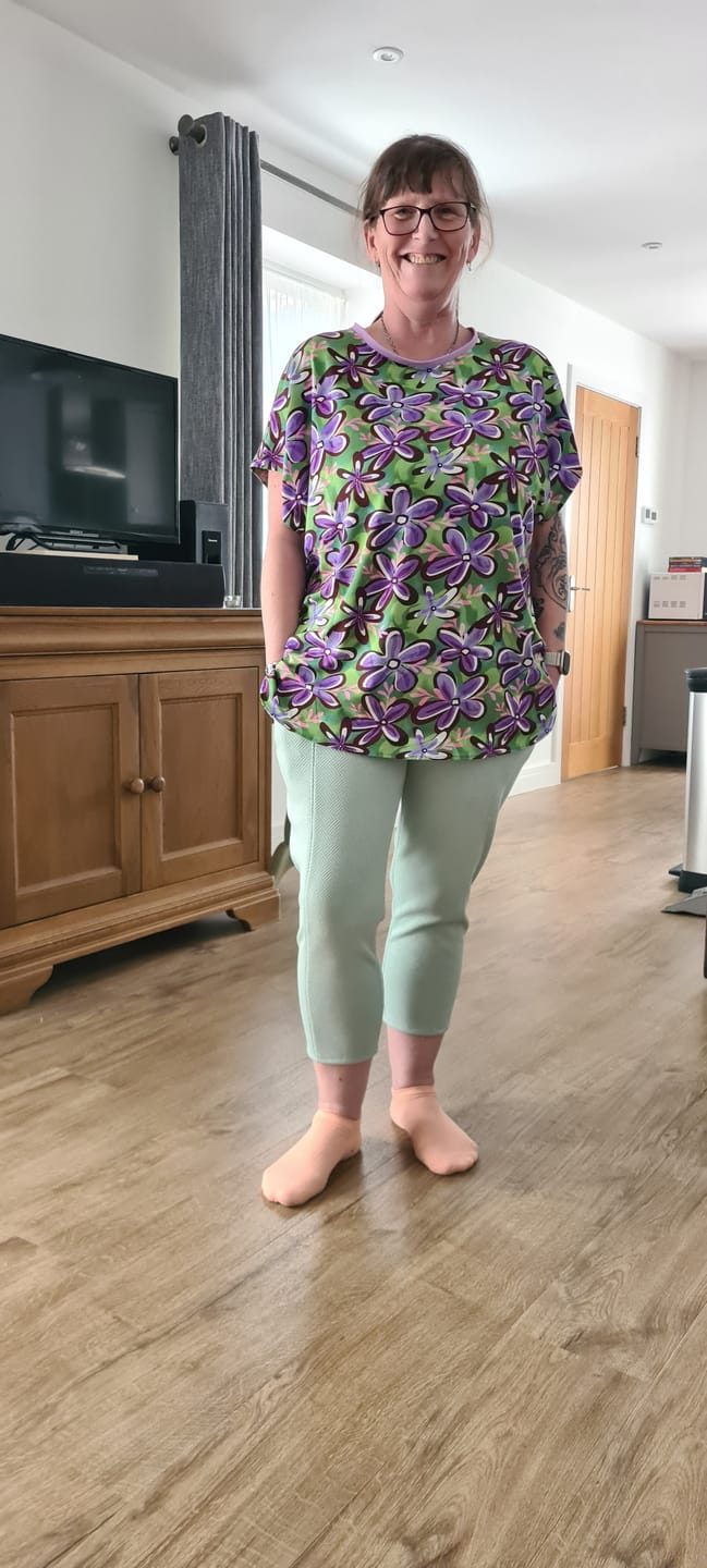 Customer photo review of Soft Weave Jacquard Knit Jersey Fabric