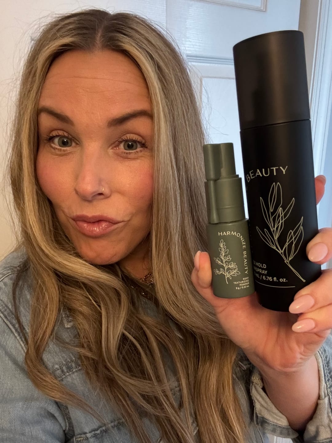 Customer photo review of Root Texturizing Powder