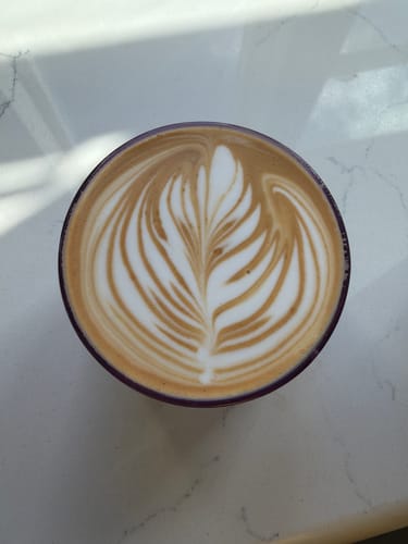 Customer photo review of FLUR Latte Glass (Replacement)
