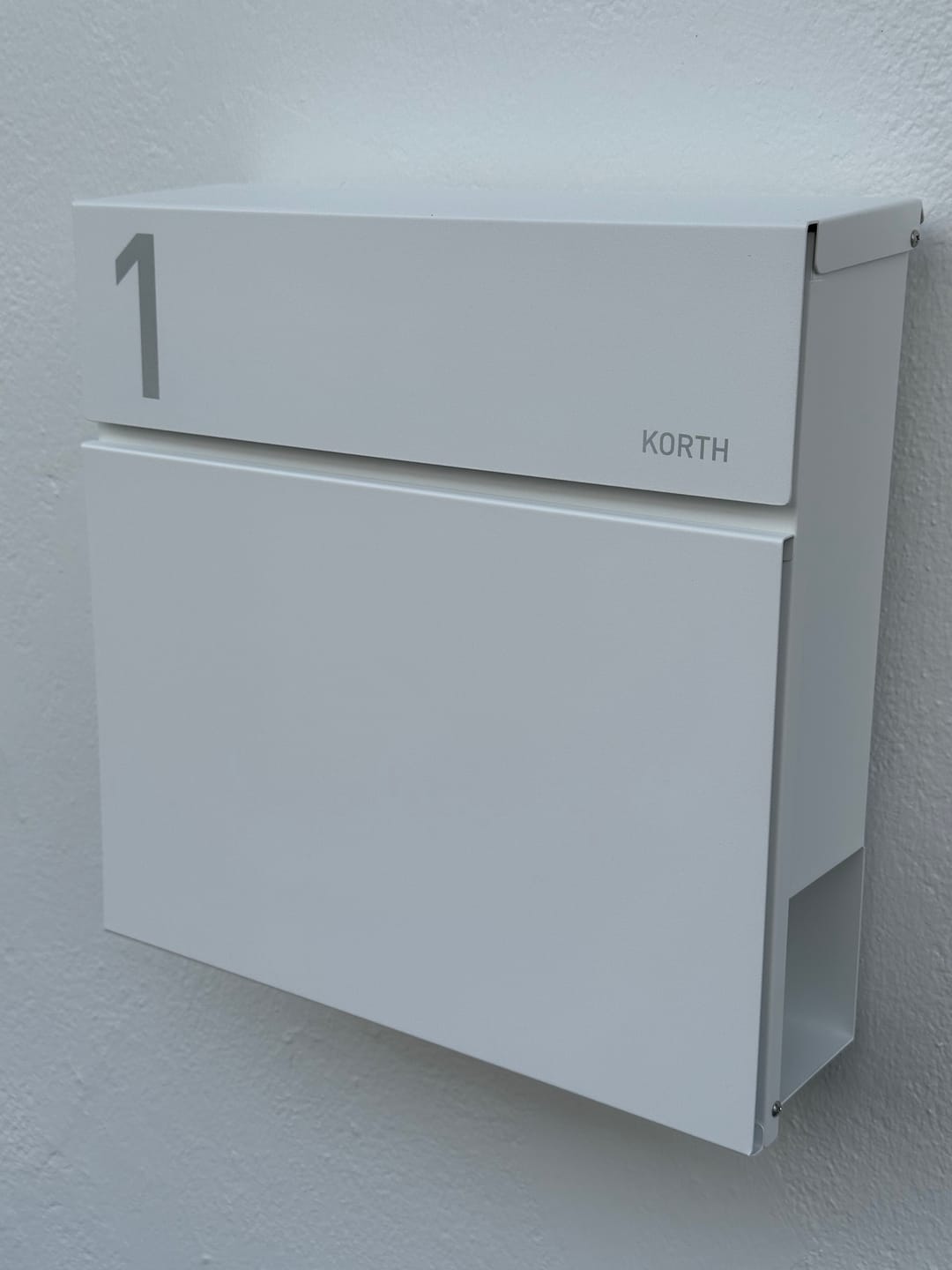 Customer photo review of Briefkasten Letterman 6 inkl. LED-Licht und GRATIS Gravur