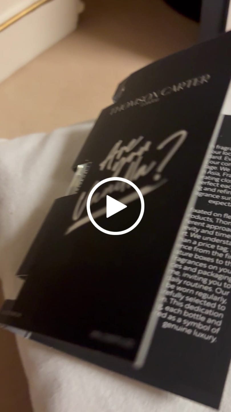Customer video review of Cashmere Court | Eau de Parfum | 2ml
