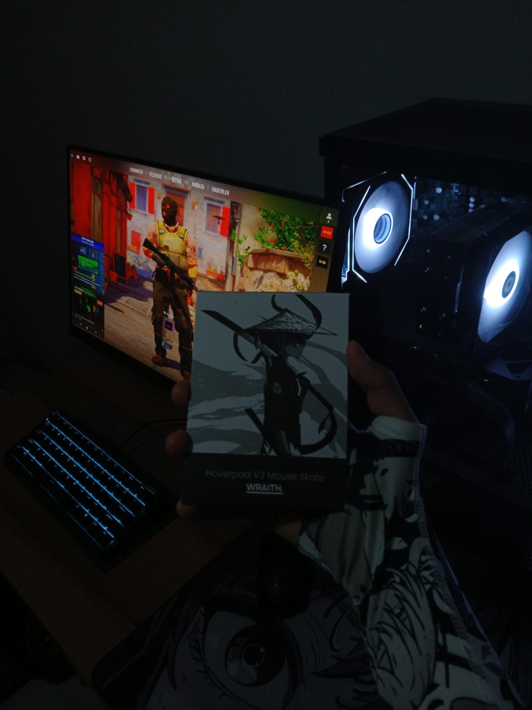 Customer photo review of Universal Hoverpad V3 Mouse Skate