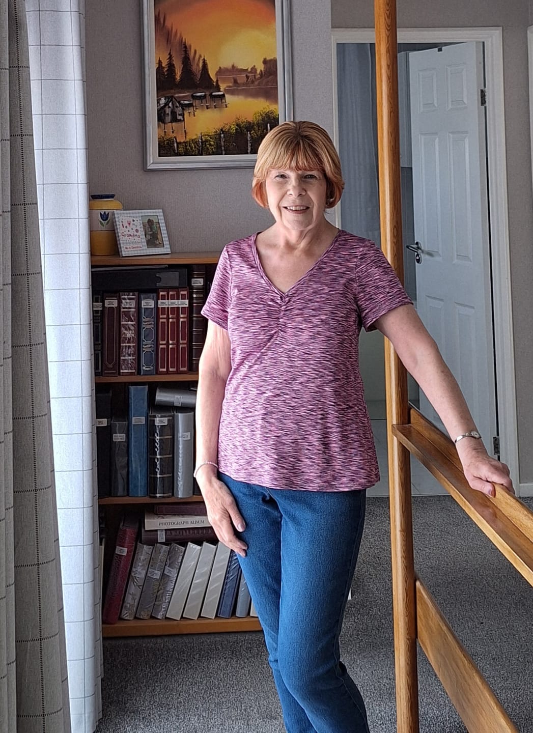 Customer photo review of Melange Active Wear Sports Jersey Fabric