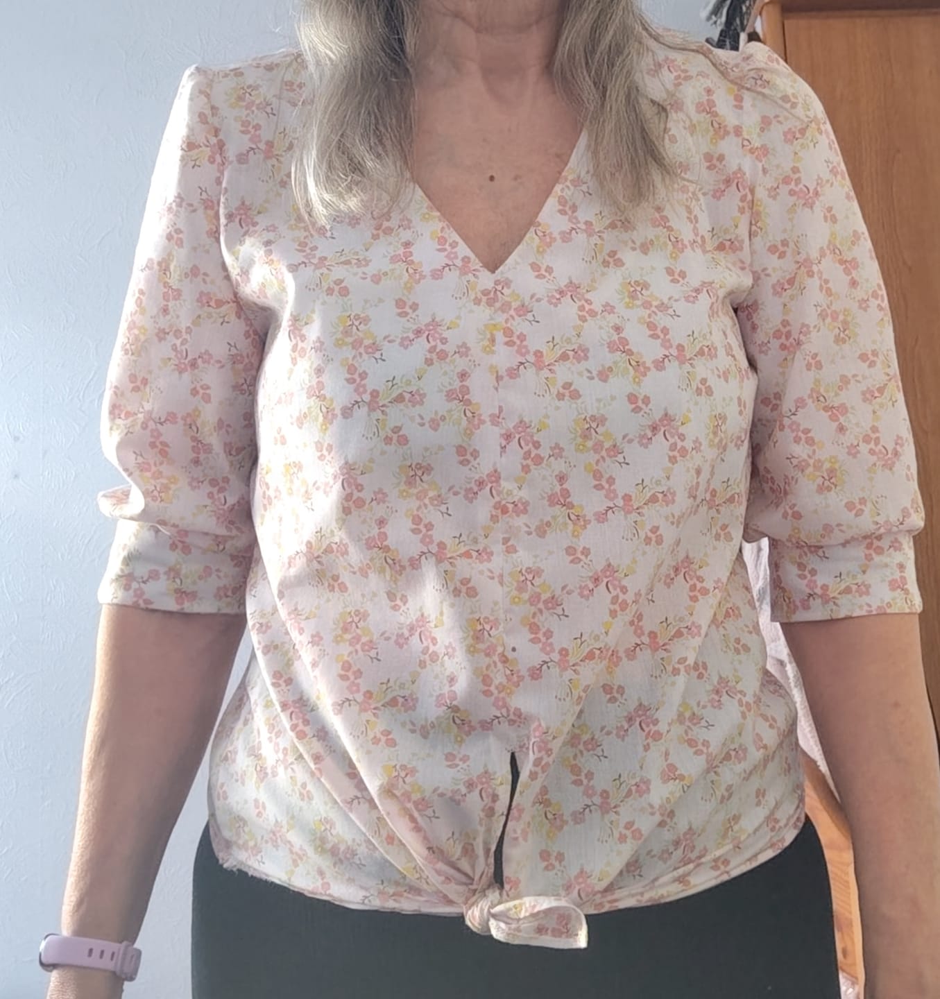 Customer photo review of Heirloom Blossom Polycotton Fabric