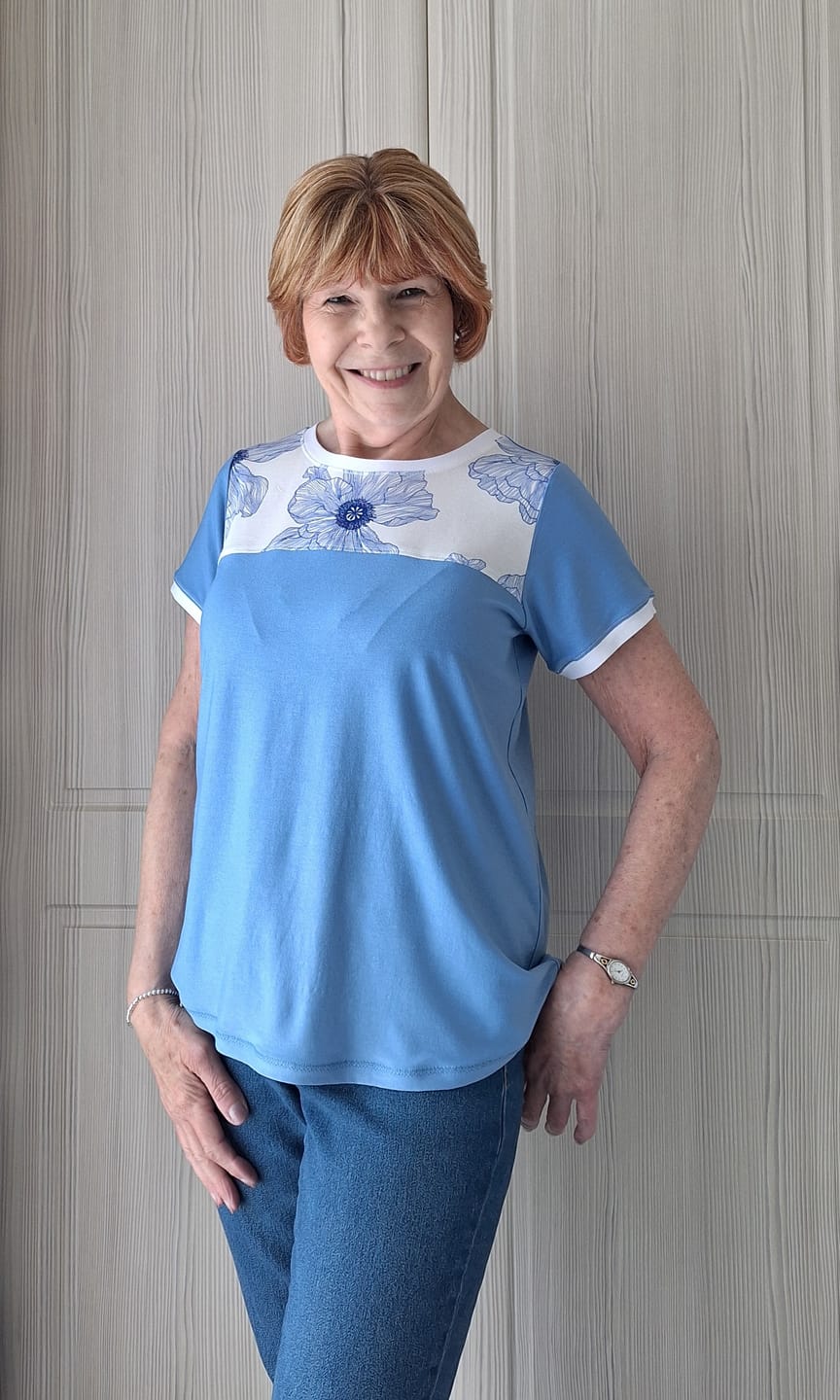 Customer photo review of Plain Viscose Jersey Fabric