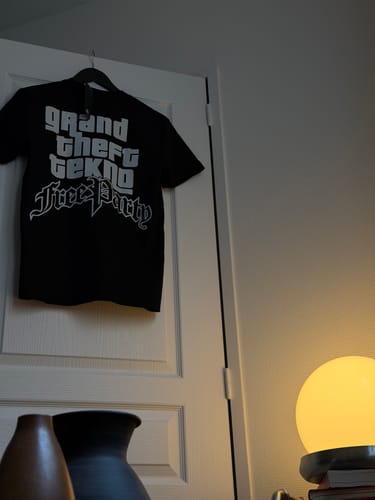 Customer photo review of Grand Theft Tekno - T-shirt