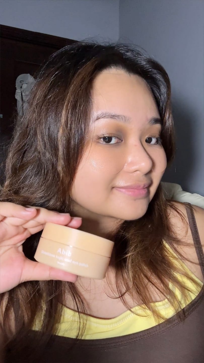 Customer photo review of Glutathione kojic acid eye patch Vita jelly