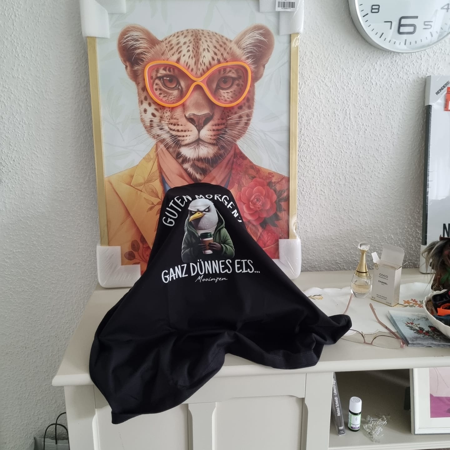 Customer photo review of Möwen Yoga  · Keramik Tasse weiß