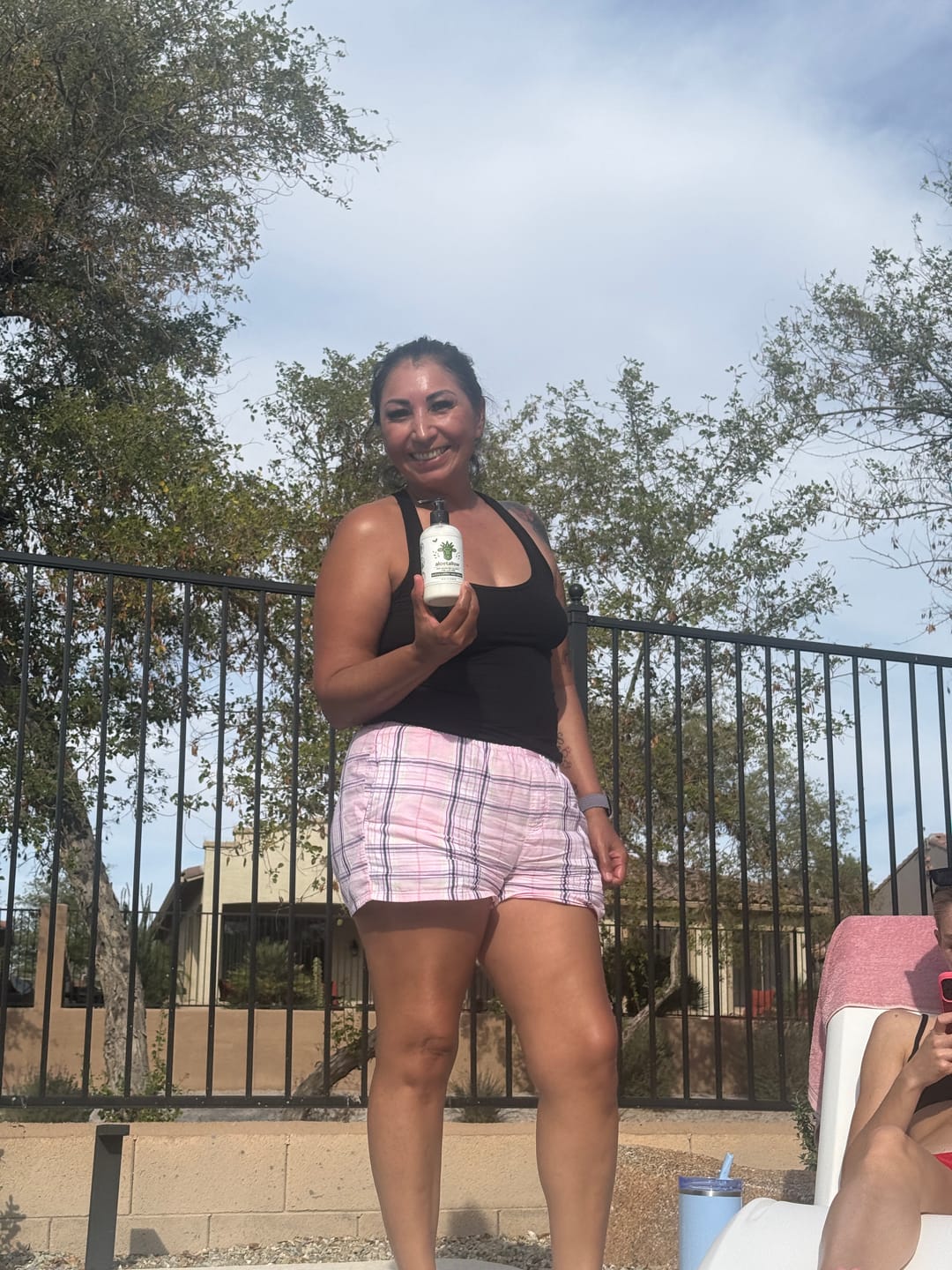 Customer photo review of Tallow + Aloe Face & Body Lotion | 8 Clean Ingredients