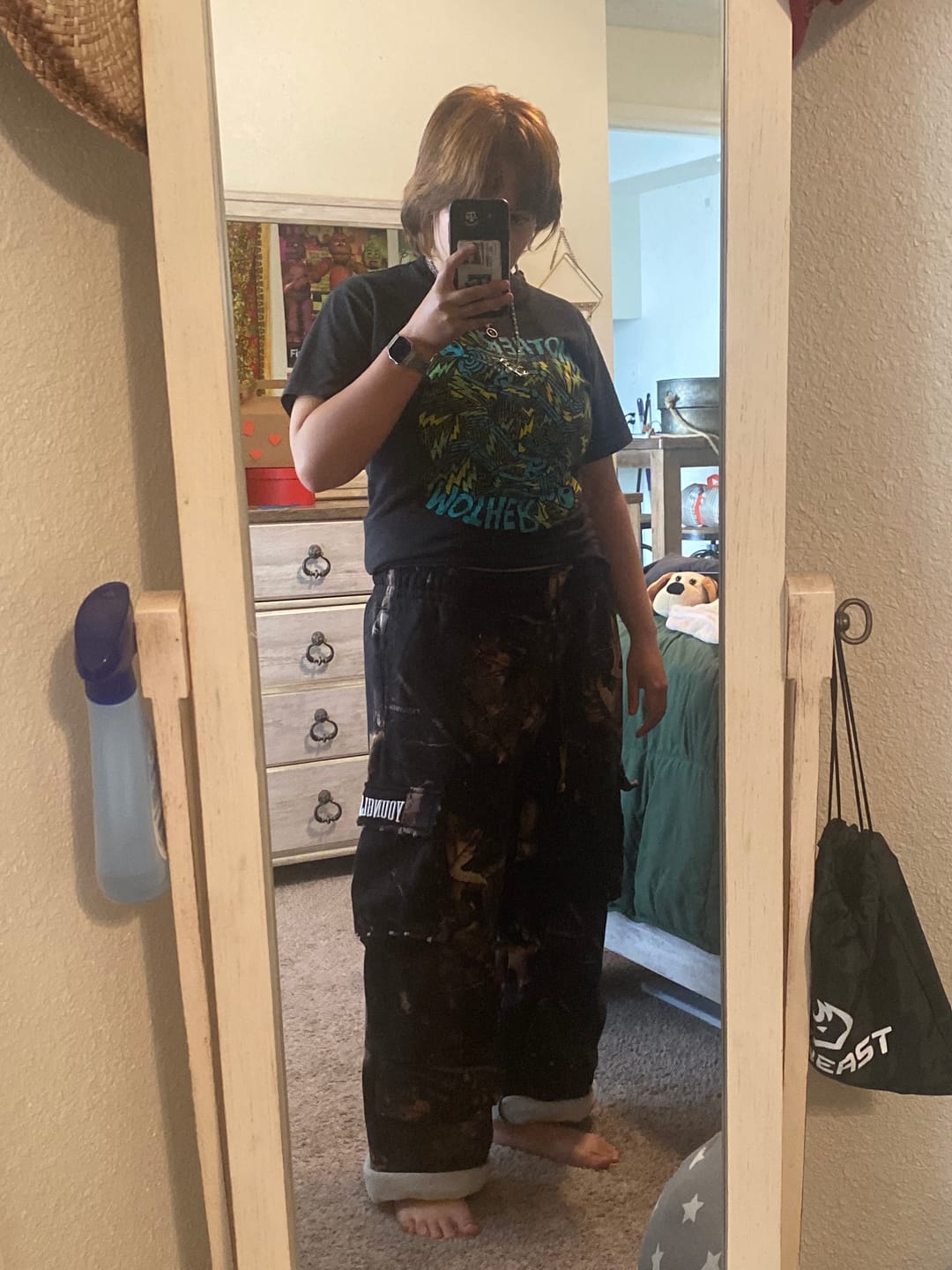 Customer photo review of 2033 - Heritage Camo Cargo Sweats