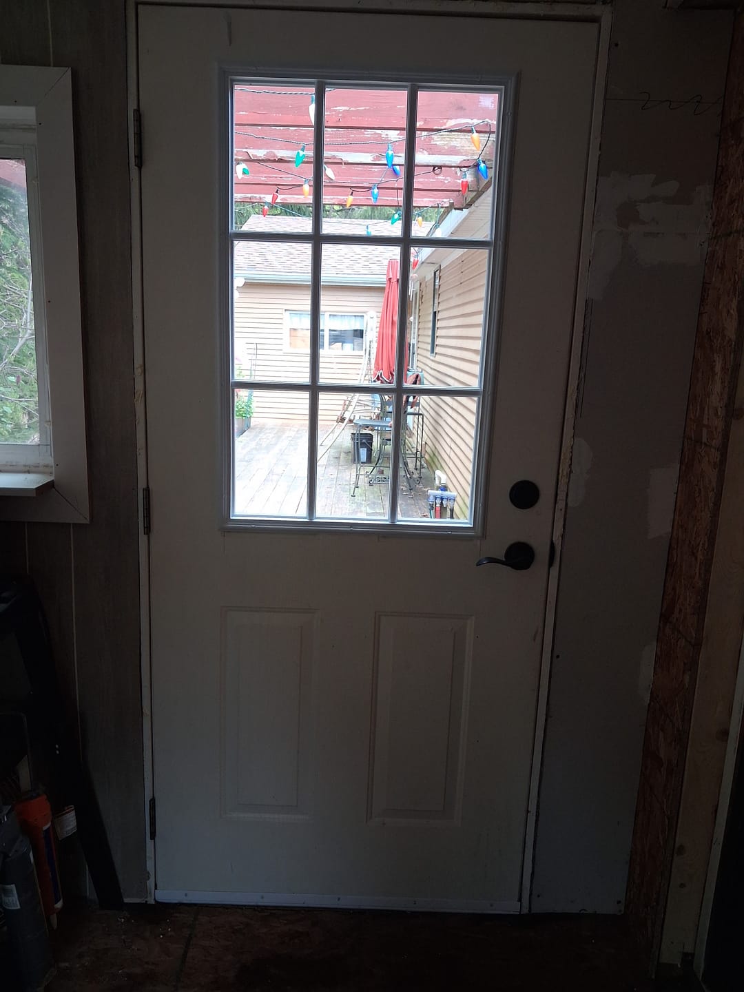 Customer photo review of Clear 9 Lite Glass and Frame Kit (Half Lite)