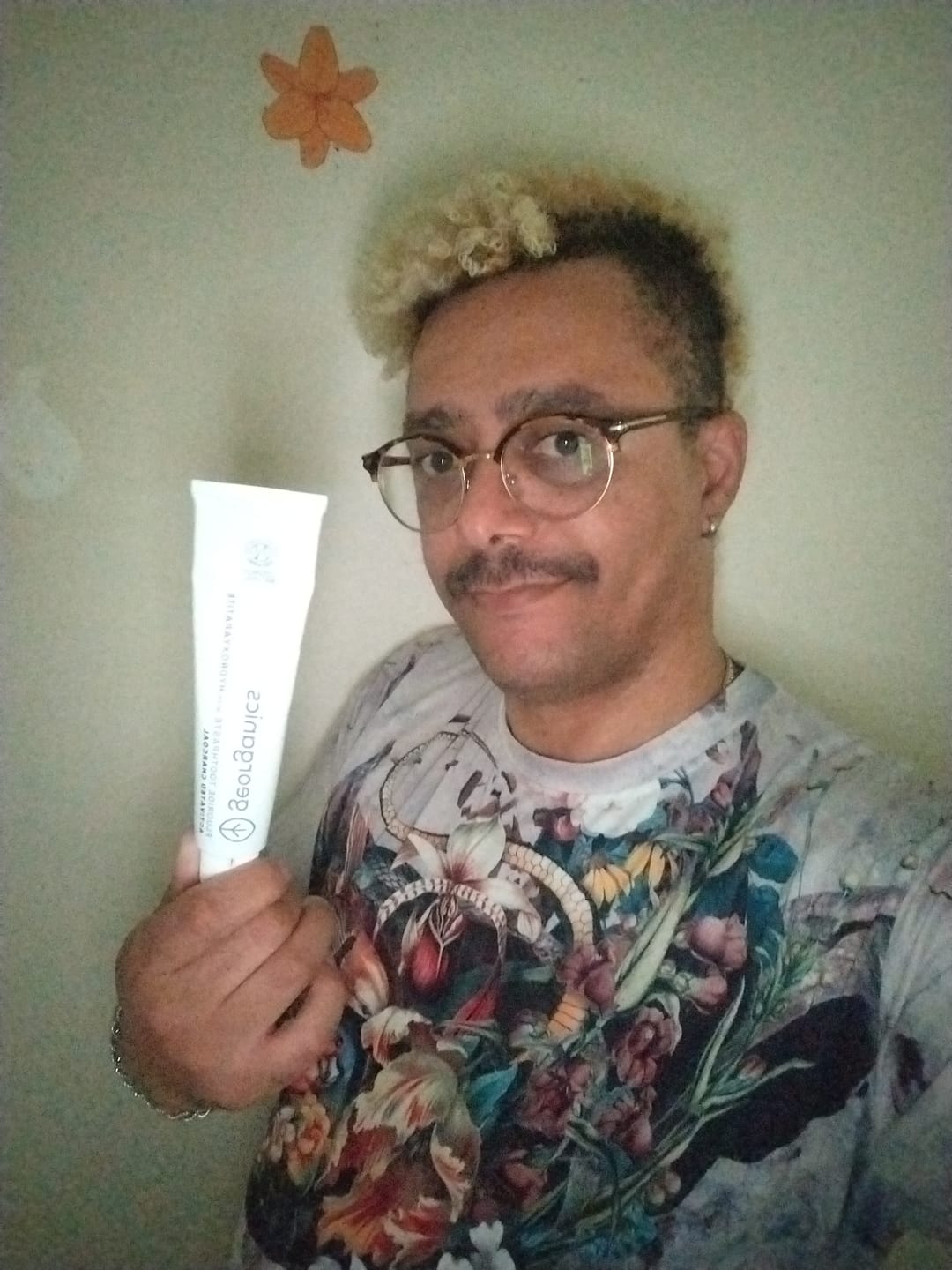 Customer photo review of Toothpaste with Hydroxyapatite - Activated Charcoal - Fluoride