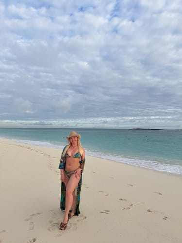 Customer photo review of Emerald Savannah Coverup - Long