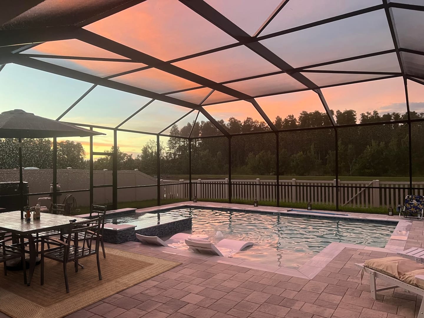 Customer photo review of Arrow Indoor/Outdoor Rug - Brown