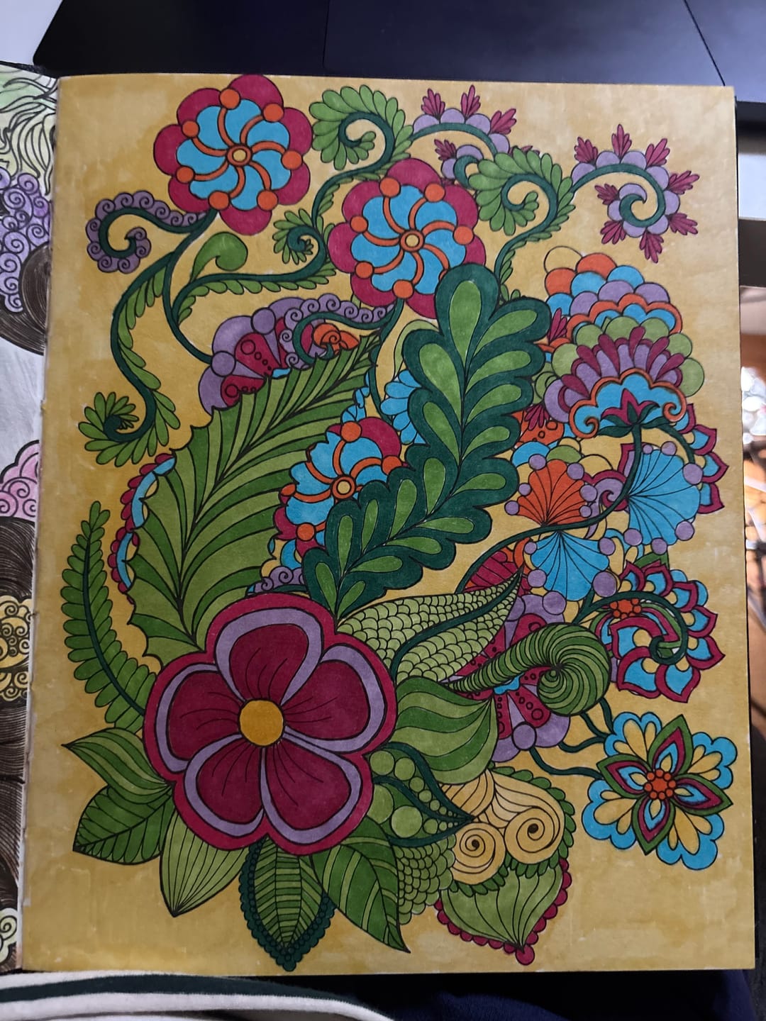 Customer photo review of Ohuhu Honolulu 48 Colors Dual Tips Alcohol Art Markers (New Color Codes)