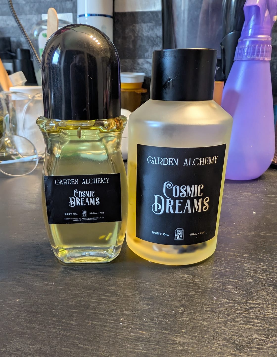 Customer photo review of COSMIC DREAMS W/MAGNESIUM BODY OIL