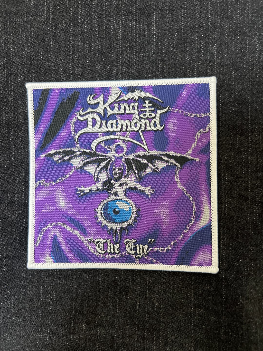 Customer photo review of King Diamond - The Eye - Square Patch