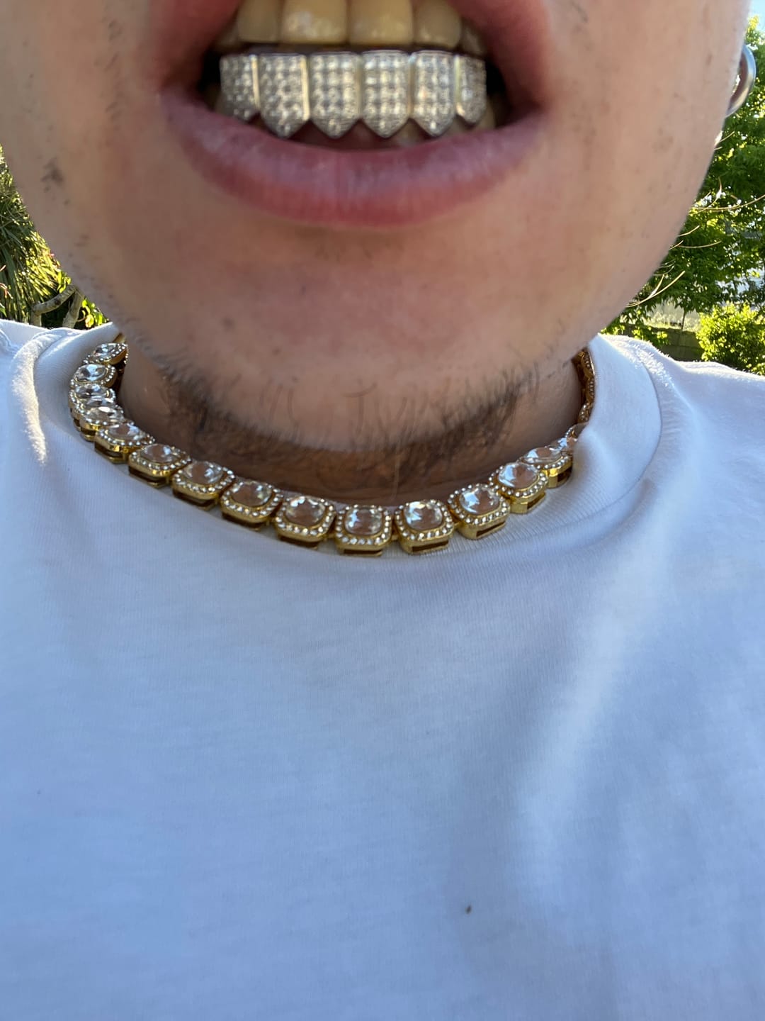 Customer photo review of Grillz Ice Storm - Silver