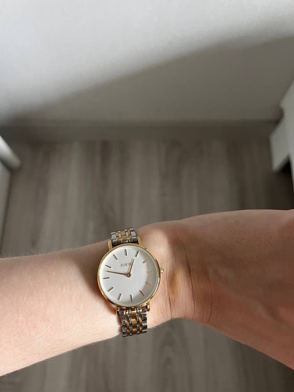 Customer photo review of Ruby Petite Gold Silver