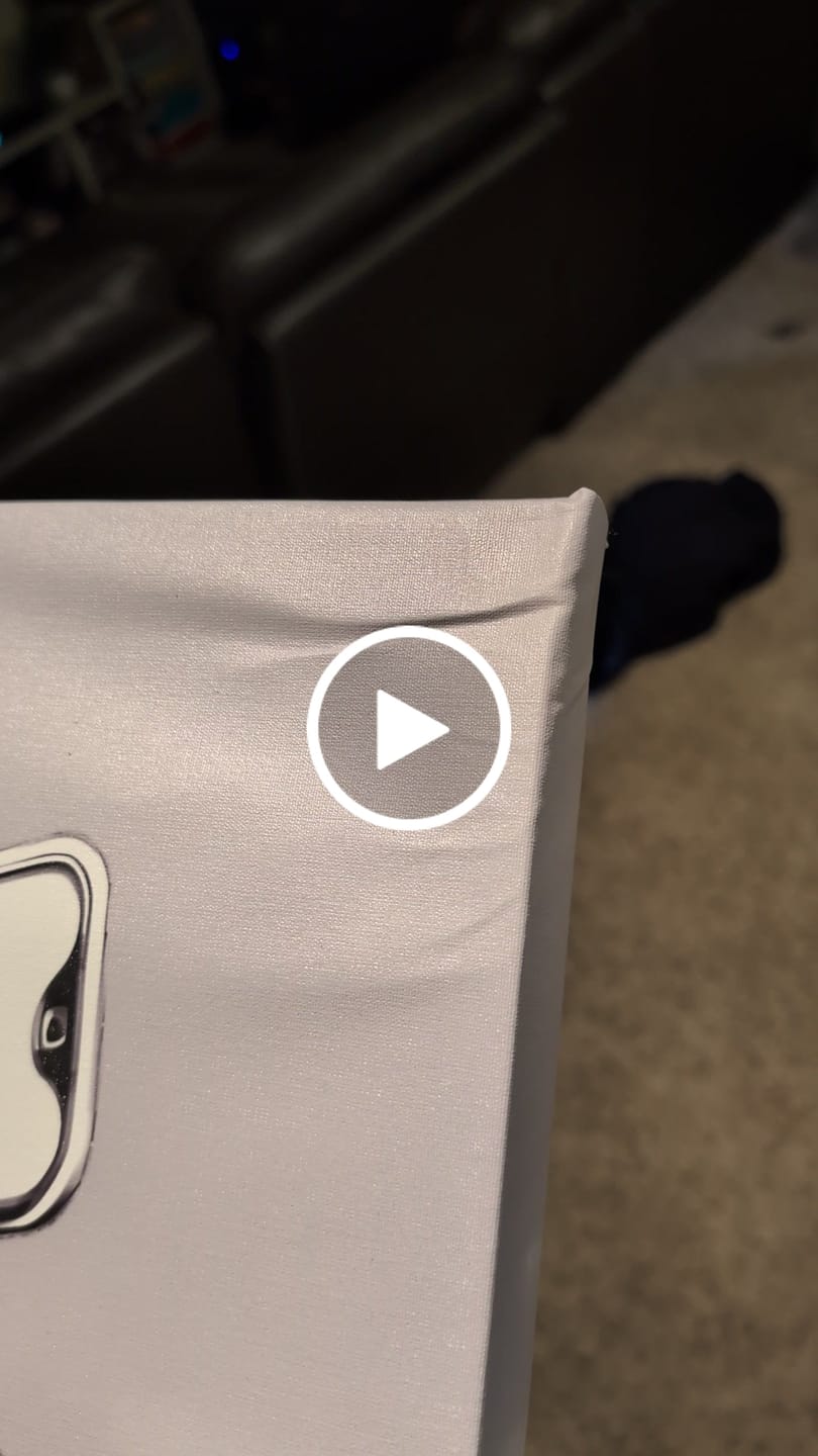 Customer video review of My Street Sign Custom Children Names Personalized Canvas Print