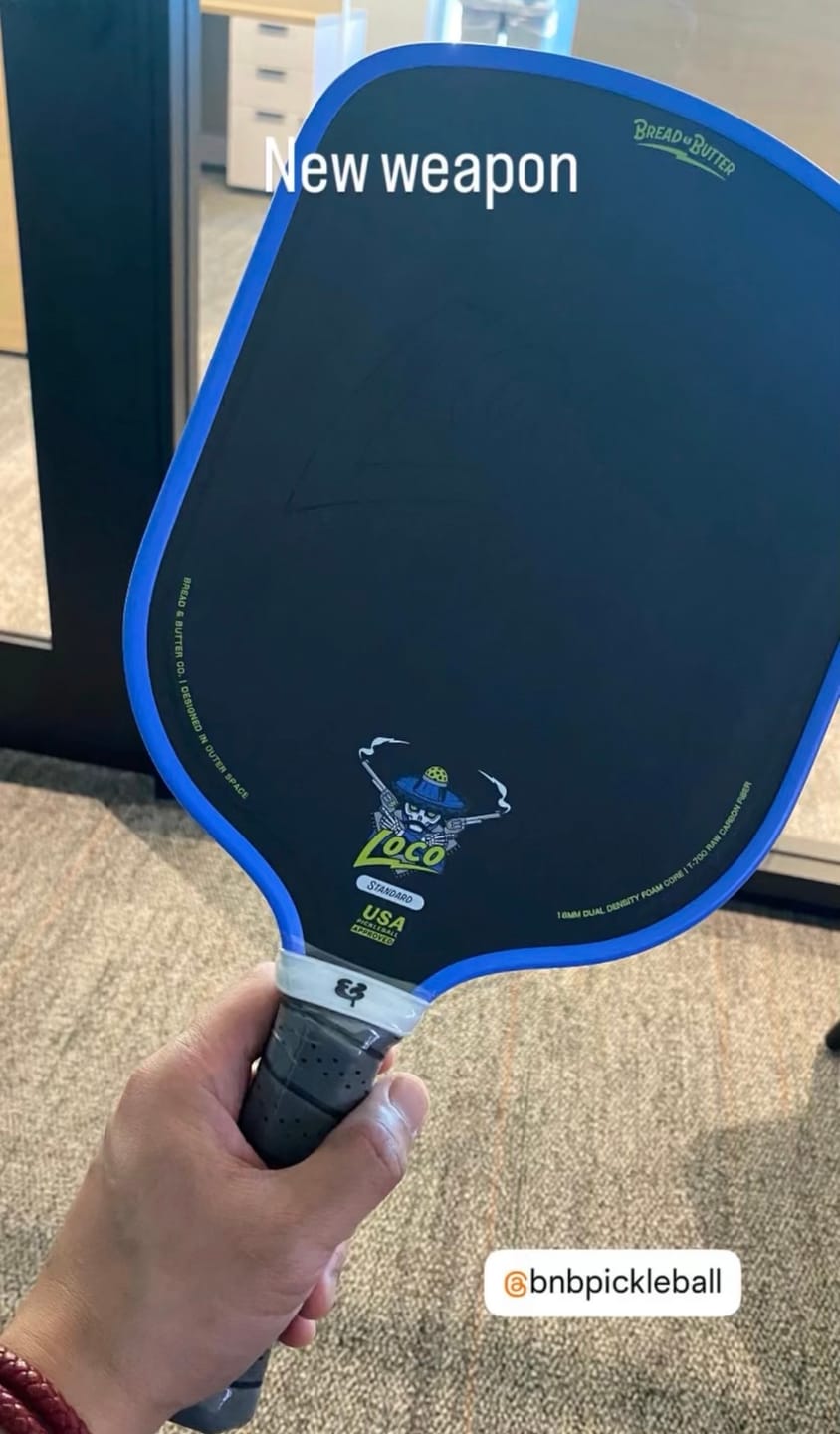 Customer photo review of The Loco 16mm Pickleball Paddle Standard
